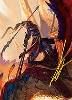 Dragonback Lancer // Dragonback Lancer, illustrated by Diego Gisbert Llorens