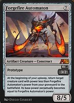 Forgefire Automaton, illustrated by Diego Gisbert Llorens