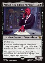 Madame Null, Power Broker, illustrated by Irina Nordsol