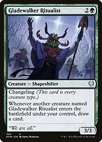 Gladewalker Ritualist, illustrated by Irina Nordsol