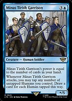 Minas Tirith Garrison, illustrated by Irina Nordsol