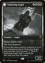 Enduring Angel // Angelic Enforcer, illustrated by Irina Nordsol