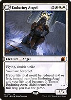 Enduring Angel // Angelic Enforcer, illustrated by Irina Nordsol