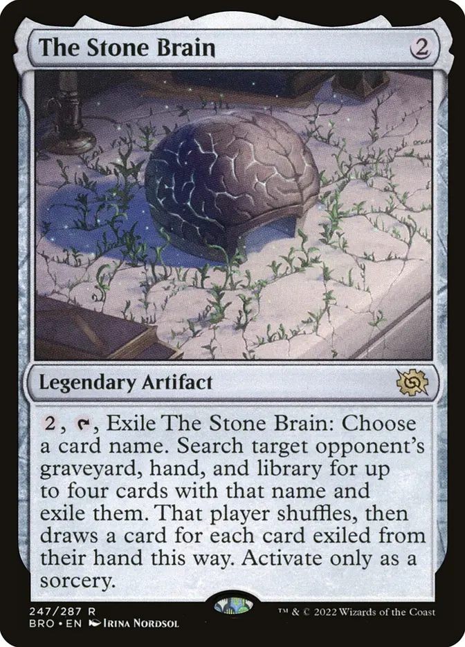 The Stone Brain, illustrated by Irina Nordsol