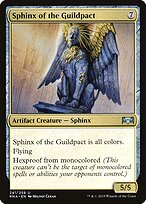 Sphinx of the Guildpact, illustrated by Milivoj Ćeran
