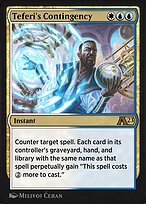Teferi's Contingency, illustrated by Milivoj Ćeran