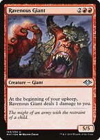 Ravenous Giant, illustrated by Milivoj Ćeran