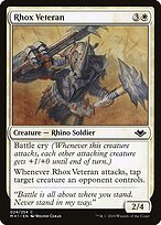 Rhox Veteran, illustrated by Milivoj Ćeran
