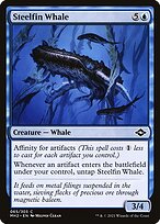 Steelfin Whale, illustrated by Milivoj Ćeran