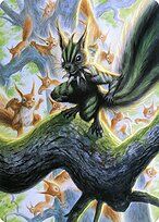 Chatterfang, Squirrel General // Chatterfang, Squirrel General, illustrated by Milivoj Ćeran