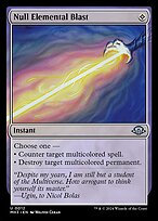 Null Elemental Blast, illustrated by Milivoj Ćeran