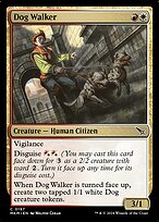Dog Walker, illustrated by Milivoj Ćeran