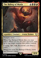 The Balrog of Moria, illustrated by Rudy Siswanto