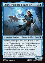 Shuri, Wakandan Inventor, illustrated by Wayne Wu