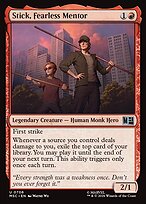 Stick, Fearless Mentor, illustrated by Wayne Wu