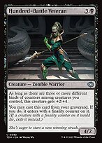 Hundred-Battle Veteran, illustrated by Wayne Wu