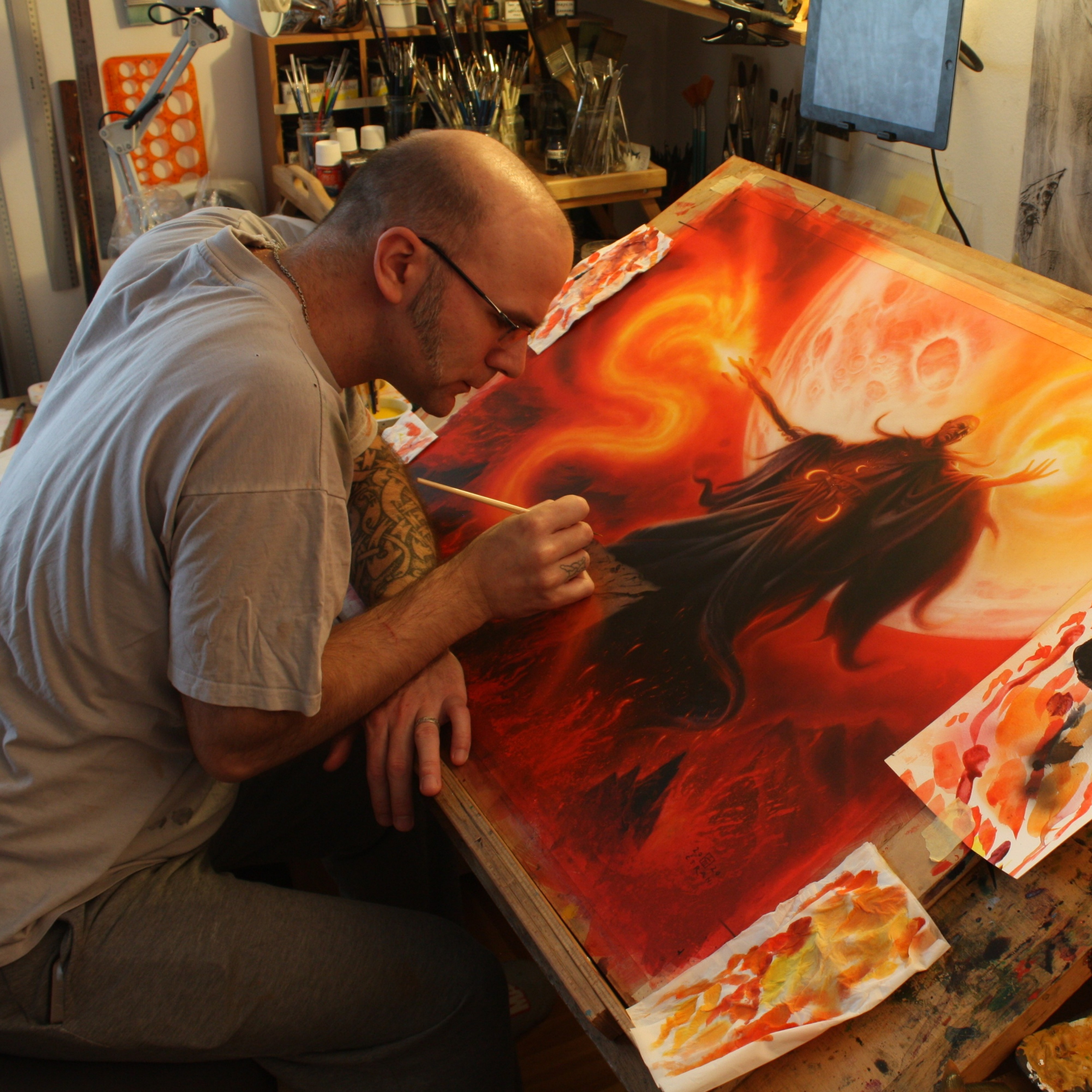 Milivoj Ćeran at work