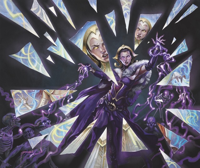 Fractured reality artwork